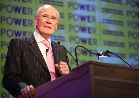 Ming Campbell addresses the POWER Conference - May 6, 2006  (photo: Angus Muir)