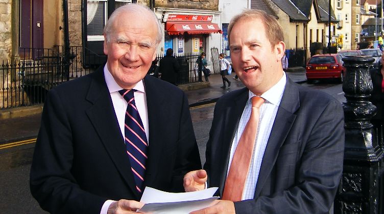 Sir Ming and Iain Smith MSP